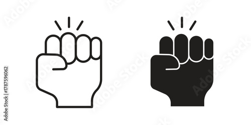 Rebellion icon for web design, mobile apps