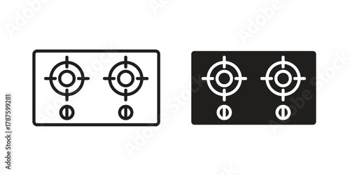 Stove icon for web design, mobile apps