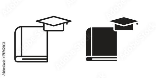 Thesis icon for web design, mobile apps