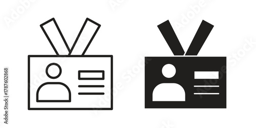 Visitor icon for web design, mobile apps