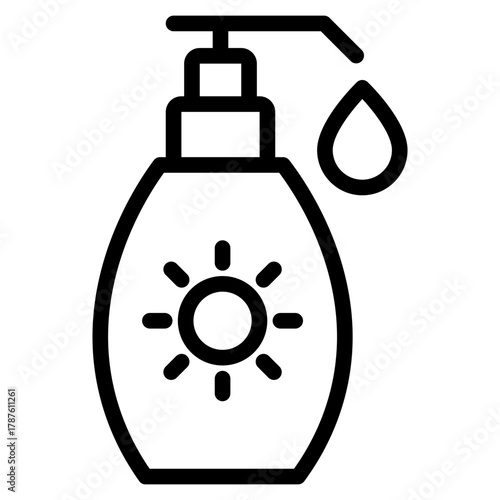Sunscreen icon