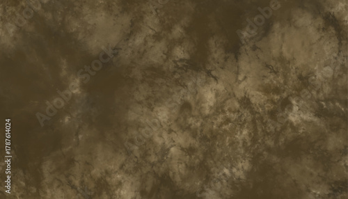 Gritty, concrete-like brown texture. Abstract soil/dust dark earth tone background