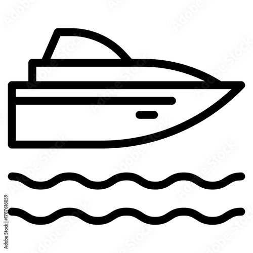 ship and boat icon water transport symbol. vessels for travel and transportation. isolated vector image