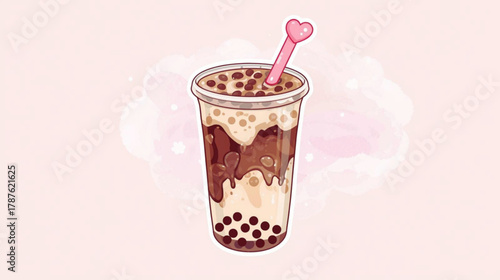 Milky Bubble Tea