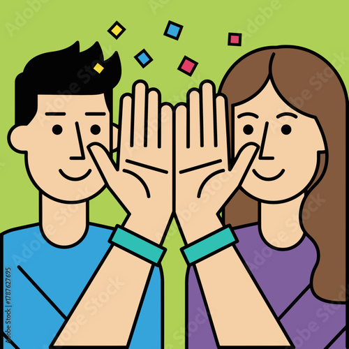 High Five Celebration