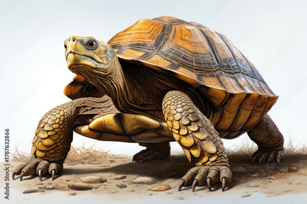 Obraz premium Turtle reptile animal turtle.
