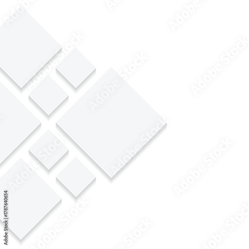 Creative Diamond Photo Collage with Shadow Play on a 1:1 Canvas