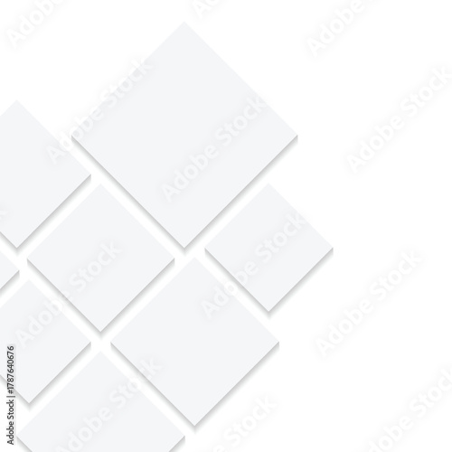 Professional Diamond Photo Collage with Enhanced Shadow Effect in 1:1 Layout