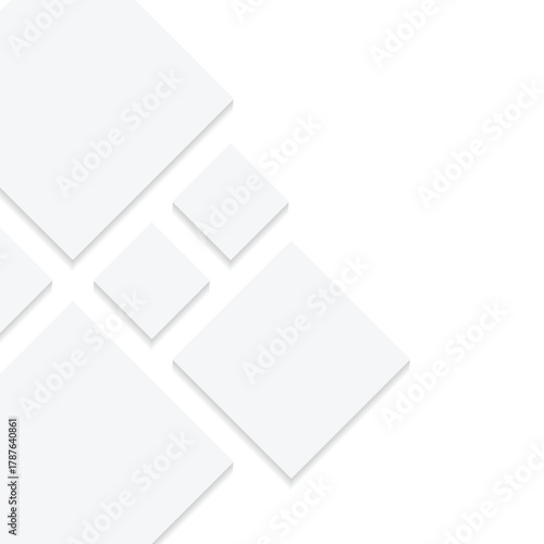 Diamond Style Photo Collage with Soft Shadow Effect in a Clean 1:1 Aspect Ratio