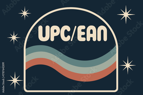 70s Groovy Poster. . UPC / EAN ? 70s Poster (variant): groovy rounded letters in centered arch; ripple stripes and starbursts; subtle wave lines suggesting