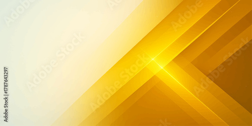 Abstract golden yellow light streaks with subtle texture and soft glow effect background
