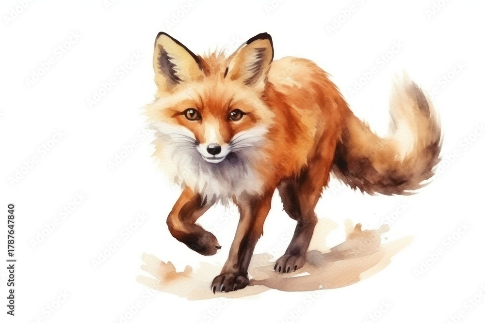 Obraz premium Fox mammal animal carnivora.