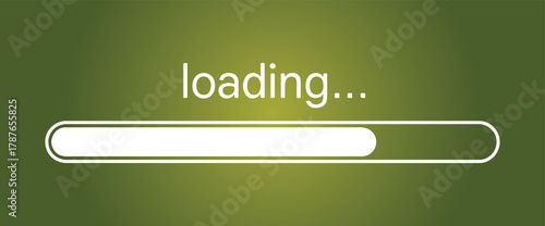 Digital Interface Loading Screen Concept