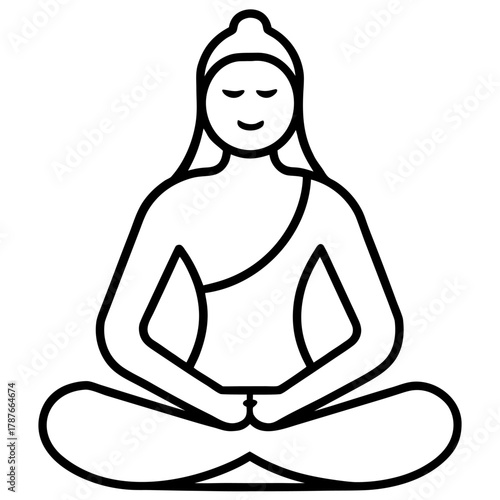 silhouette of a woman in yoga position
