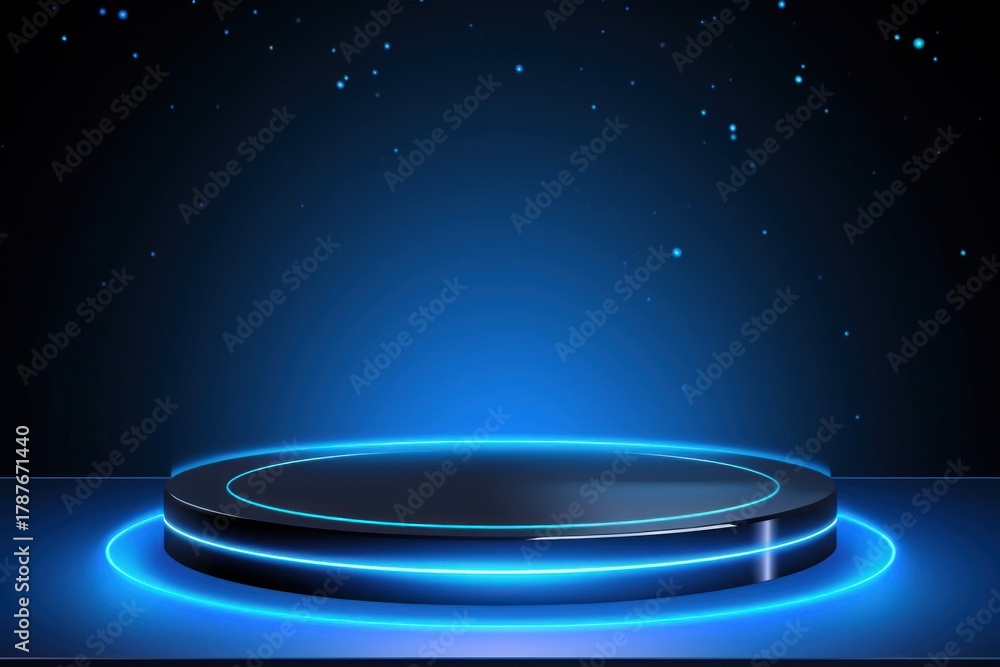 Obraz premium Glitter light lighting night.