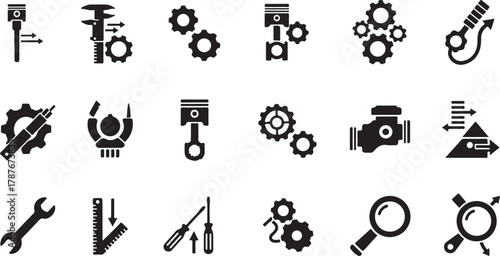 mechanical engineering icons