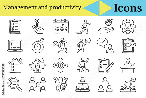 Business and leadership symbols