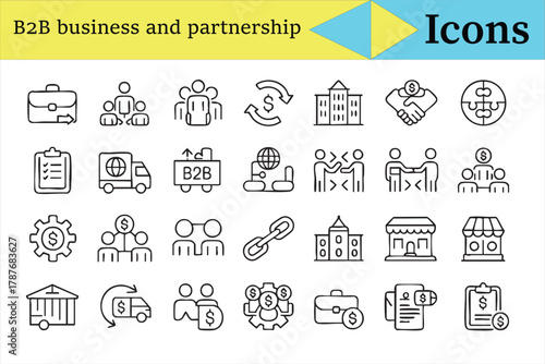 Corporate and business icon