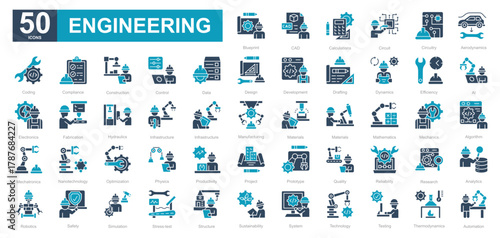 Engineering dualtone iconset