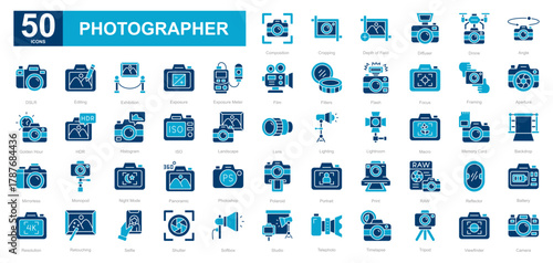 Photographer dualtone iconset