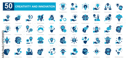 Creativity and Innovation dualtone iconset