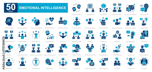 Emotional Intelligence dualtone iconset