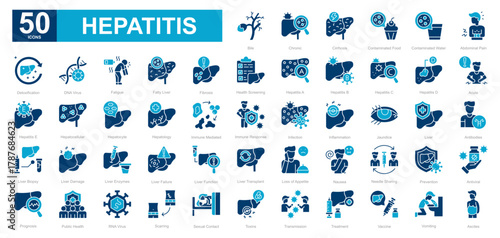 Hepatitis dualtone iconset