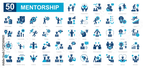 Mentorship dualtone iconset