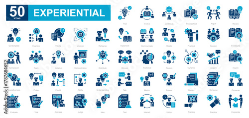 Experiential dualtone iconset