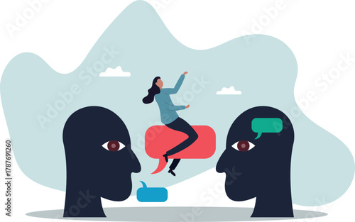 Introvert and extrovert, human stereotype or personality,about a man and his life.Introvert and extrovert, human stereotype or personality,about a man and his life.Introvert and extrovert, human stere