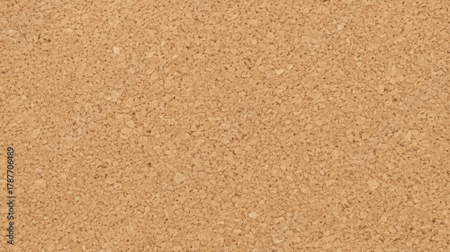 Fotografie Seamless Natural Cork Board Texture Background - Eco-Friendly Material