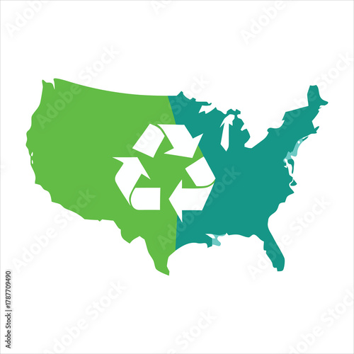 silhouette America Recycles Day