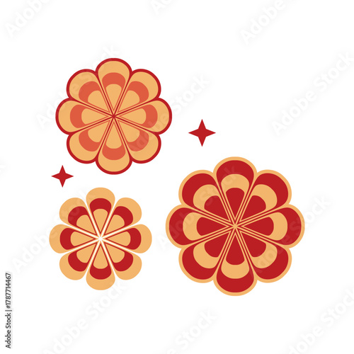 Lunar New Year Flower