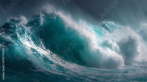 Fototapeta Naklejka Na Ścianę i Meble -  sea wave splash