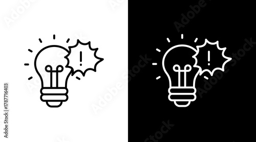 Realization   White Icon Set Design