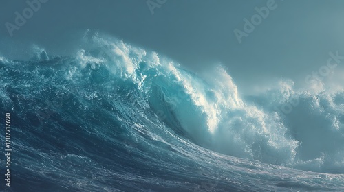 Fototapeta Naklejka Na Ścianę i Meble -  sea wave splash
