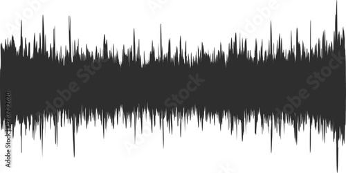 Vector silhouette illustration of grass and winter meadow plants with snow, ice, and blue sky background