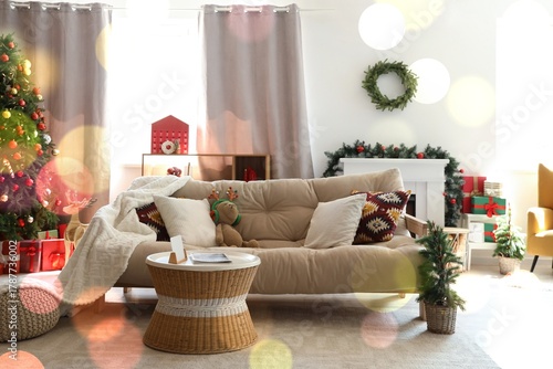 Interior of living room wit...