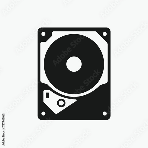 Hard drive, Hard disk, Hard Disk Storage, Hdd Icon