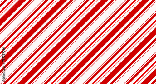 Candy cane Christmas pattern background vector illustration. Merry Christmas abstract background vector. Gift wrap paper print and web design for holidays.