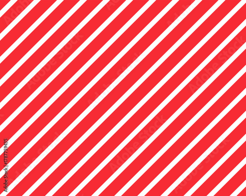 Red green and white Diagonal lines seamless pattern background. Merry Christmas abstract background vector. Gift wrap paper design for holidays. Vertical stripe Christmas pattern Candy cane set.