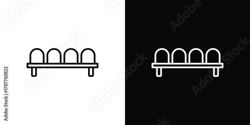 Waiting Room icon - stroke design. pixel perfect editable line icons