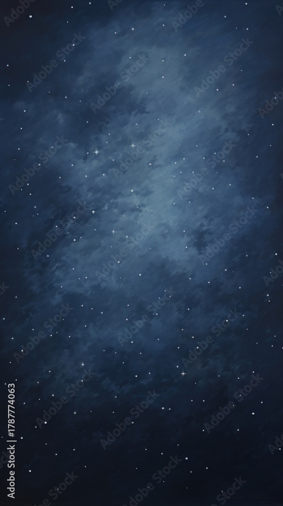 Fototapeta premium Minimal space night sky astronomy nature star.