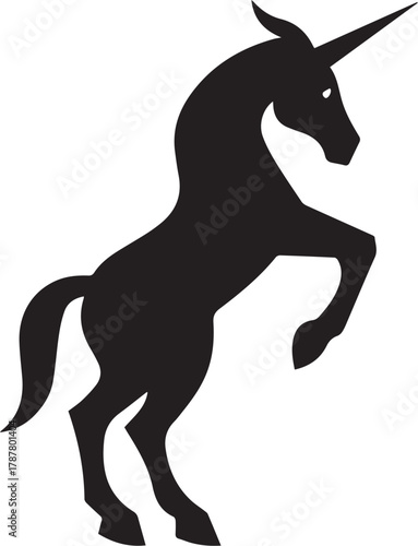 horse silhouette vector