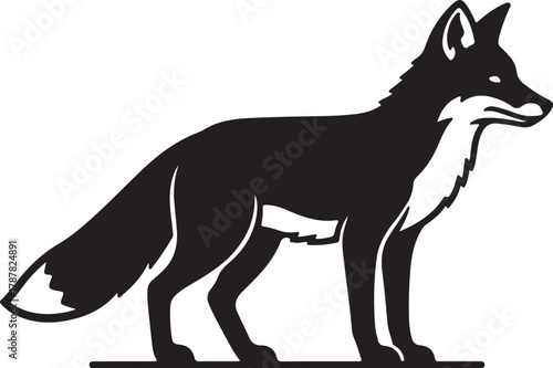 Wolf vector illustration vinyl ready
