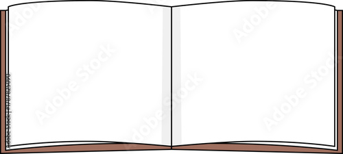 오픈 북 책 open book