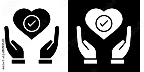 Honesty  Icon Set White Style Collection