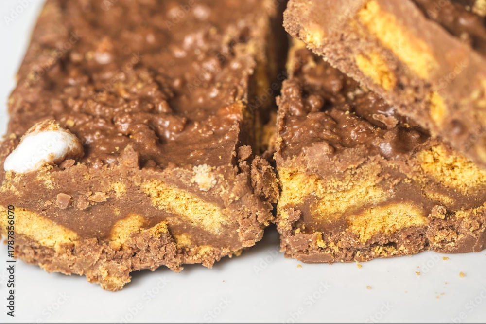 Fototapeta premium some tasty chocolate brownies