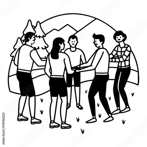 A captivating monochromatic canvas showcasing pure darkness, a realm of shadows and mystery, where the absence of light invites contemplation and introspection