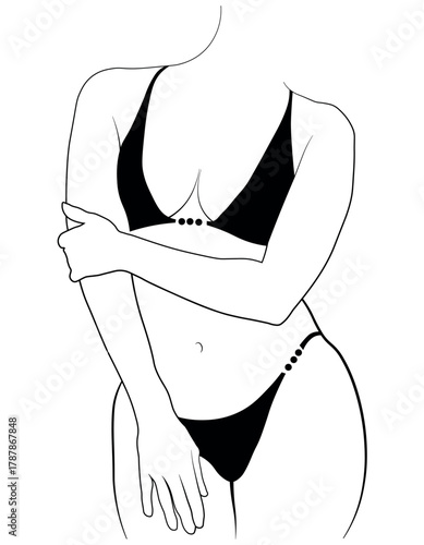 woman swimsuit bikini body figure